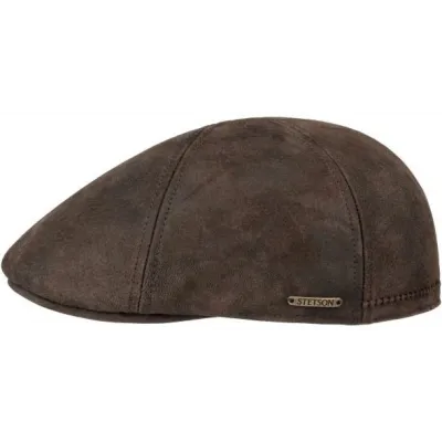 Texas Pig Skin Cap Brown - STETSON