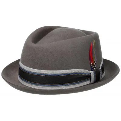 Grey Felt Trilby Reno Hat - Stetson  Reference: 16701| Traclet Hat Shop