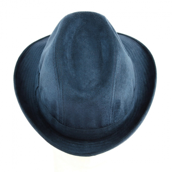 Chapeau trilby - Alcantara Marine