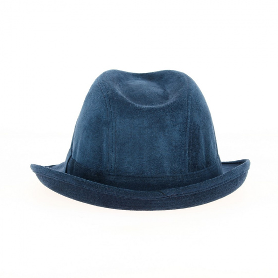 Chapeau trilby - Alcantara Marine