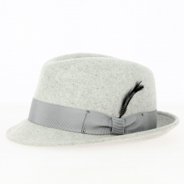 Trilby Grey hat - Bailey