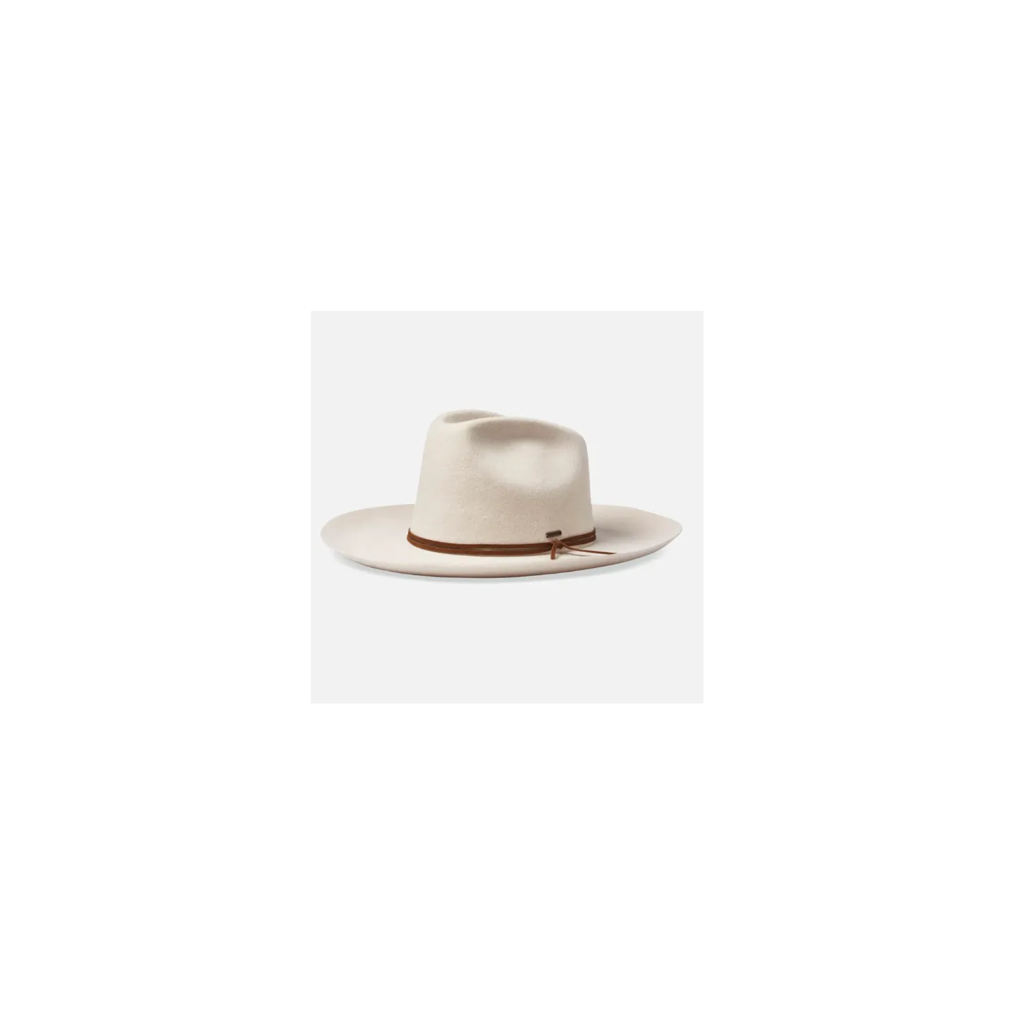 Chapeau Cowboy Sedona Feutre Laine Beige - Brixton / Ref : 16730