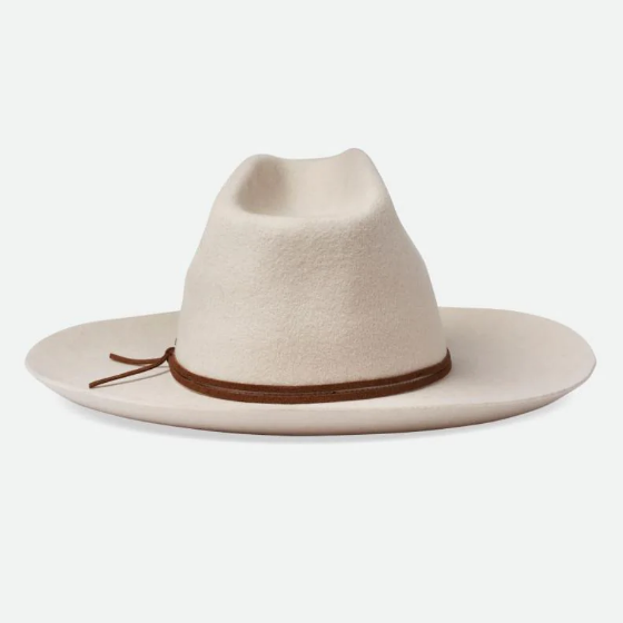 Sedona Wool Felt Cowboy Hat Beige - Brixton Sedona Wool Felt Cowboy Hat Beige - Brixton