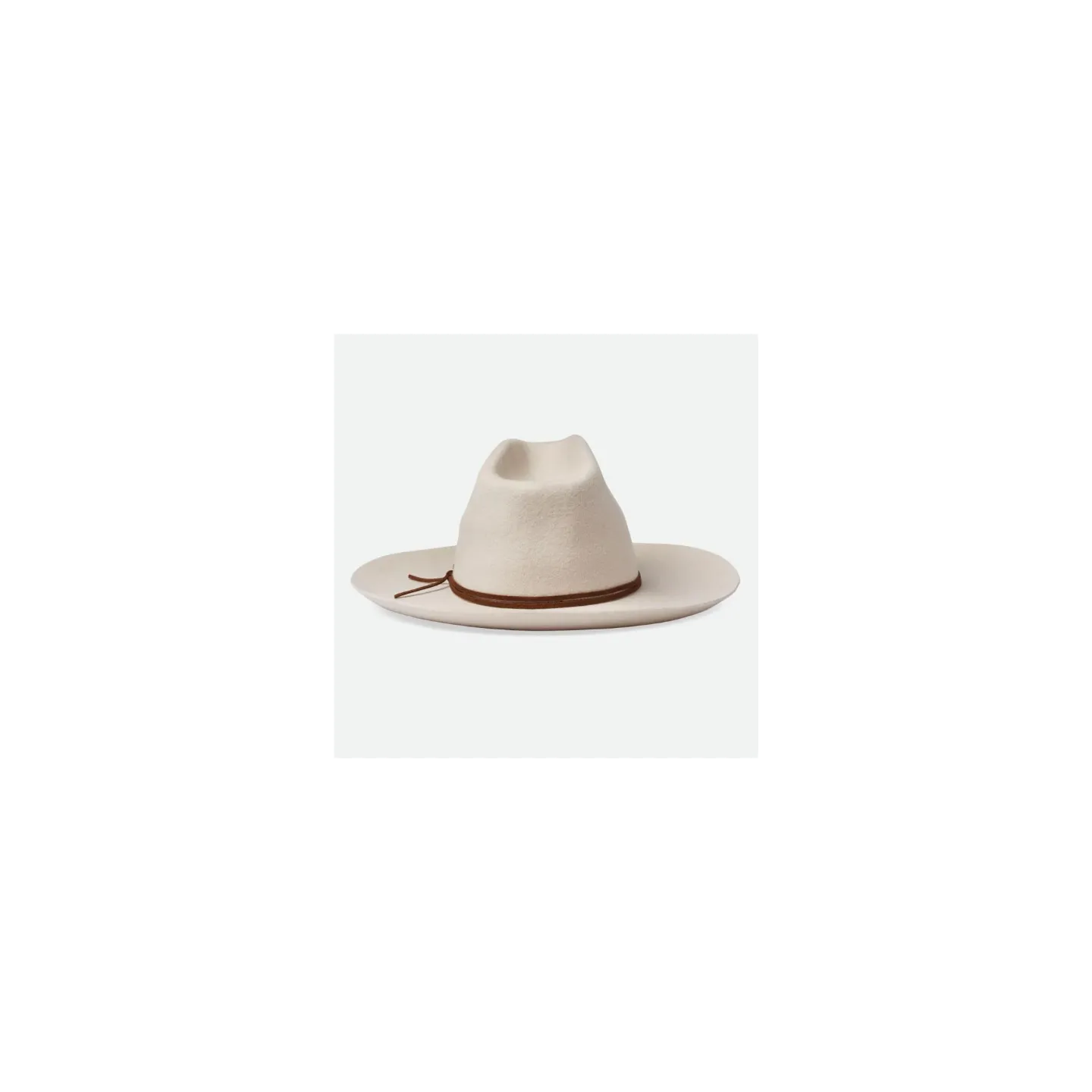 Chapeau Cowboy Sedona Feutre Laine Beige - Brixton / Ref : 16730
