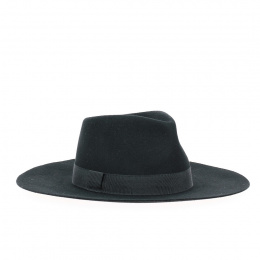 Fedora Hat Felt Wool Black - Traclet