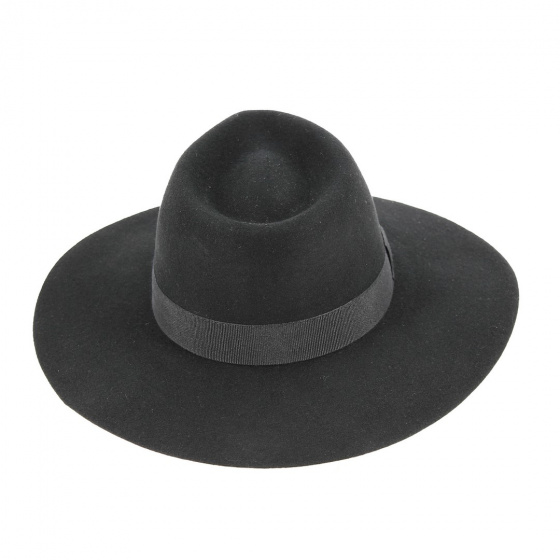 Fedora Hat Felt Wool Black - Traclet