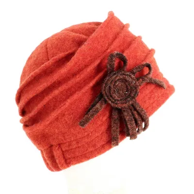 Women's Wool Beanie with bow - Traclet Reference: 16743 | Traclet Hat Shop