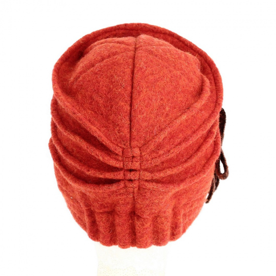 Women's Wool Beanie with bow - Traclet