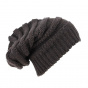 Brown rasta beanie