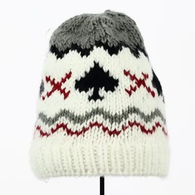 Rocke Fella Poker Hat Acrylic white