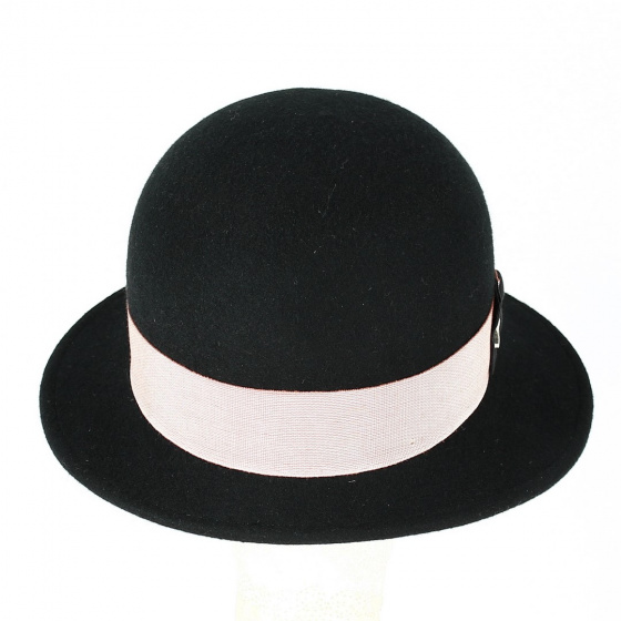 Wool Felt Cloche Hat - Fléchet