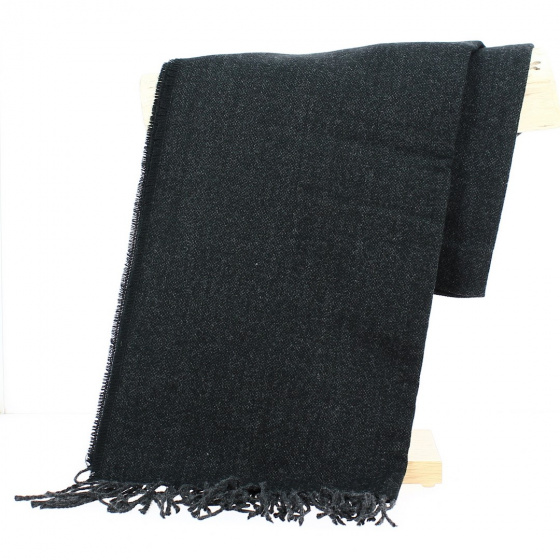 Acrylic Scarf Smeraldo black