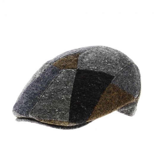 Orleans flat patchwork winter cap