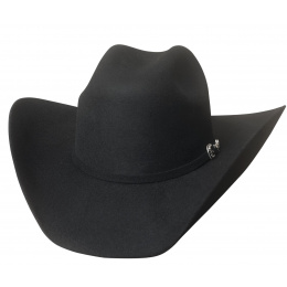Western Hat - Country Big Boss 8X Black
