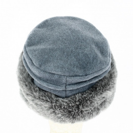 copy of TOQUE CHAMONIX WHITE FUR