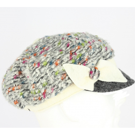 Casquette gavroche Socoa Grise - Traclet Casquette gavroche Socoa Grise - Traclet