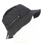 Bob Wool & Cotton Fleece Lined Black - Mtm