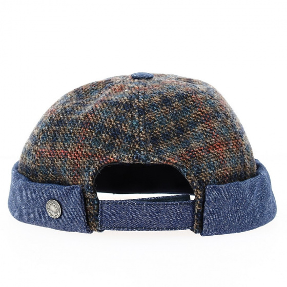 Bonnet marin Cooper jean & laine arrière - Mtm