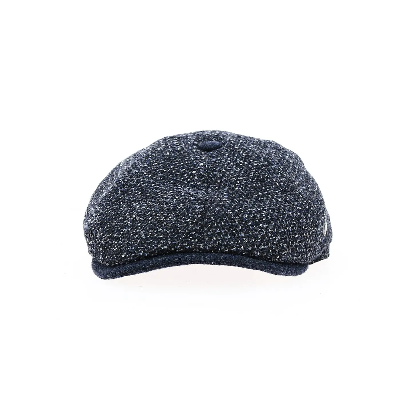Navy Wool Slouch Cap - City Sport