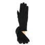 Fancy tactile gloves with black buttons - Traclet