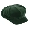 Casquette Gavroche Anna Velours Olive - Traclet