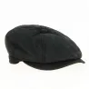 Casquette Cuir Wayne Noir