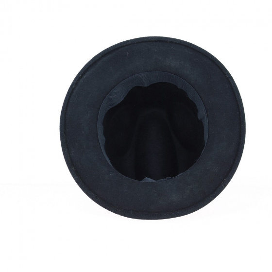Brown Wool Felt Hat Godfather - Traclet Brown Wool Felt Hat Godfather - Traclet