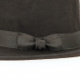 Godfather Brown Wool Felt Hat - Traclet