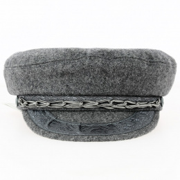 Camaret Sailor Cap Wool & Nylon Grey - Traclet
