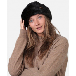 Cable Faux Fur Beanie Black - Barts