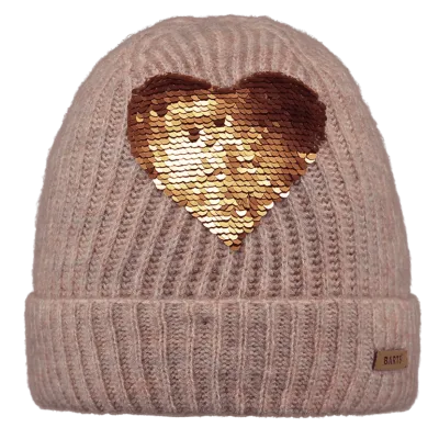 Girl's Spaerkle Pink Beanie - Barts