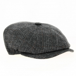 Casquette Arnold 8 côtes Anthracite - Traclet