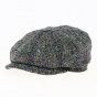 Houston eight rib cap - grey wool - Crambes