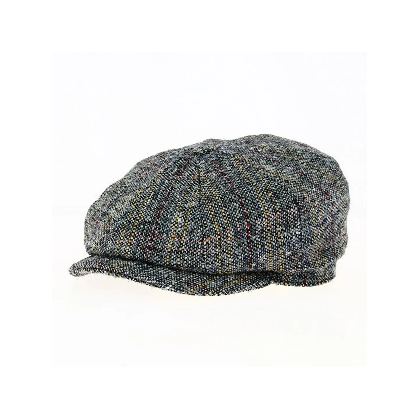 Casquette Huit côtes Houston laine gris - Crambes