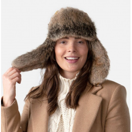 copy of ushanka FAKE FUR White