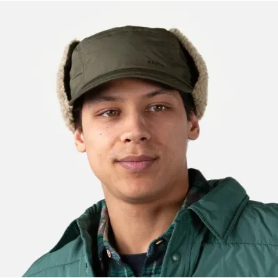 Casquette Boise cache-oreilles Olive - Barts - chapellerie TRACLET réf 16883