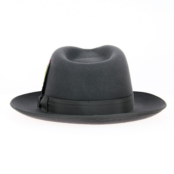 Fedora Woolfelt hat Anthracite back - Stetson