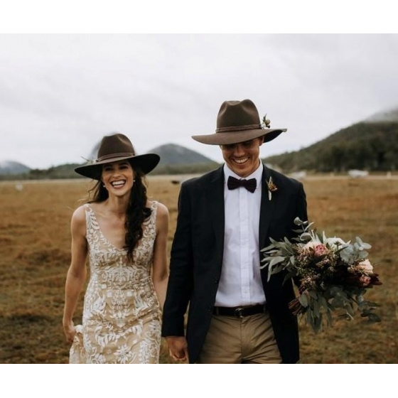 Riverina Fur Felt Hat Loden - Akubra