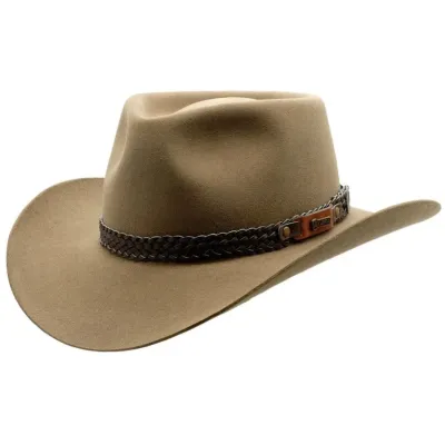 Chapeau Snow River Feutre Poil Sand - Akubra