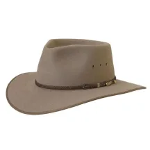Chapeau Cattleman Feutre Poil Bran - Akubra a Reference : 16895| Chapellerie Traclet