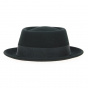 PorkPie Wool Hat Black Back - Stetson