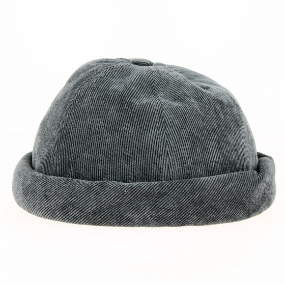 Docker Cooper velvet effect beanie Grey - Mtm