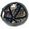 Bonnet Docker Cooper effet velours Gris doublure - Mtm