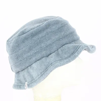 Elza Fleece Bob Hat Ice Blue Earmuffs - Traclet