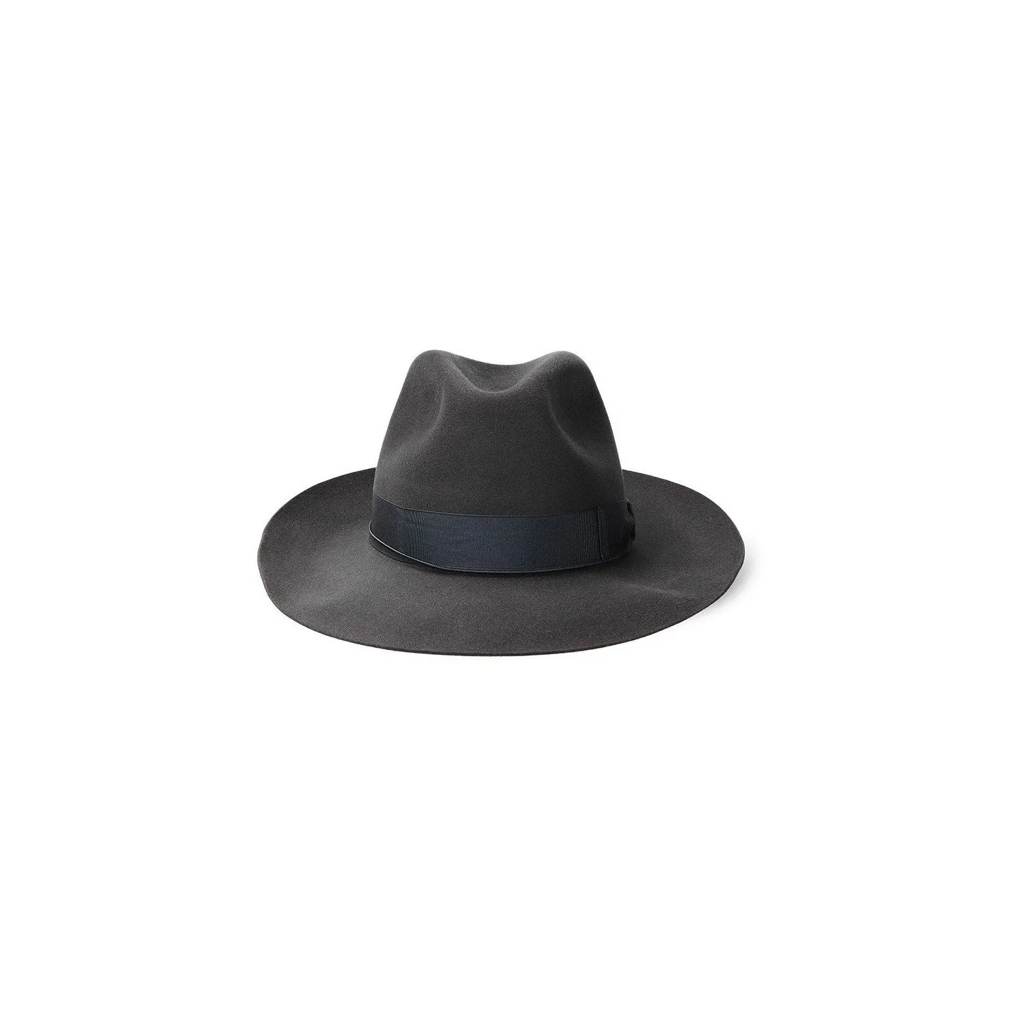 Chapeau Umberto Feutre Poile Gris - Borsalino- boutique borsalino Reference : 116 | Chapellerie Traclet