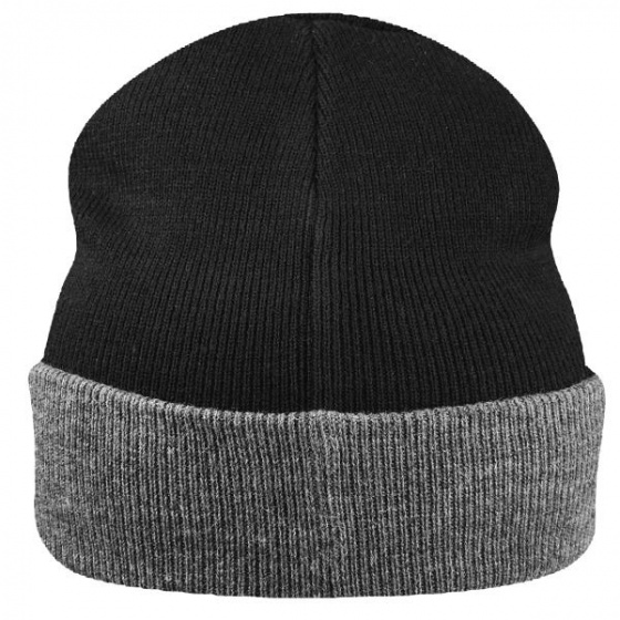 Bonnet Kango Pull-On Noir & Gris