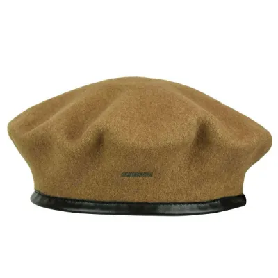 Kangol Wool Monty Beret Camel - Reference: 16923| Traclet Millinery