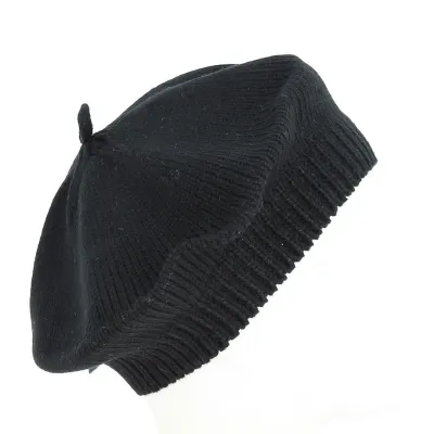 Béret Acrylique noir - Traclet