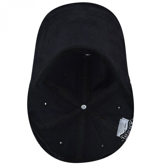 Casquette Strapback Cord Coton Noir - Kangol