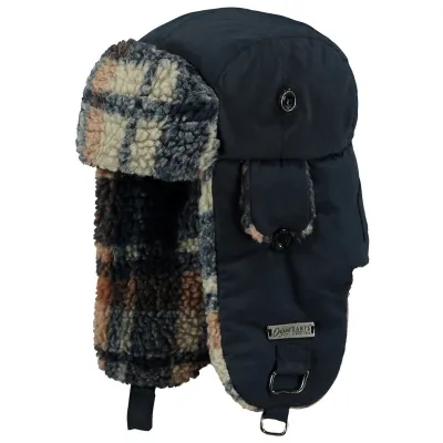 Chapka Kamikaze Bleu Marine pour enfant  -Barts